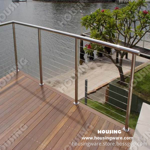High Quality Deck Cable Railing / Balustrade